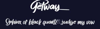 Getway by Noah Type — Script Handwritten Font — thumbnail 2