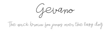 Gevano by Attype Studio — Script Handwritten Font — thumbnail 1