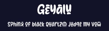 Geyalu by twinletter — Script Handwritten Font — thumbnail 2