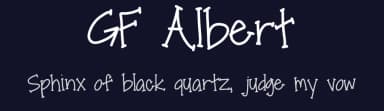 GF Albert by Geronimo Font Studios — Script Handwritten Font — thumbnail 2