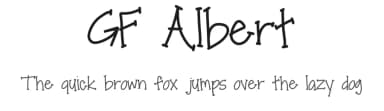 GF Albert by Geronimo Font Studios — Script Handwritten Font — thumbnail 1