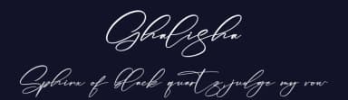 Ghalisha by Letterena Studios — Script Handwritten Font — thumbnail 2