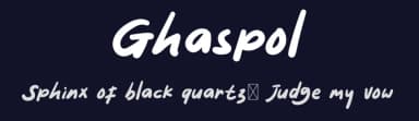 Ghaspol by SheillaType — Script Handwritten Font — thumbnail 2