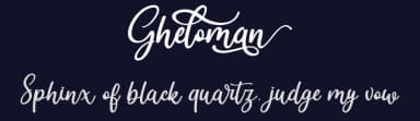 Gheloman by Ditoollis Project — Script Handwritten Font — thumbnail 2