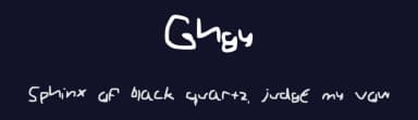 Ghgy by Abor Lemunan — Script Handwritten Font — thumbnail 2