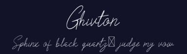 Ghivton by Edric Studio — Script Handwritten Font — thumbnail 2