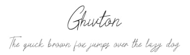 Ghivton by Edric Studio — Script Handwritten Font — thumbnail 1