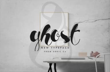 Ghost Family Font by EdricStudio — Script Handwritten Font — thumbnail 1