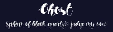 Ghost by Edric Studio — Script Handwritten Font — thumbnail 2