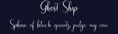 Ghost Ship by Fahmi Hayat — Script Handwritten Font — thumbnail 2