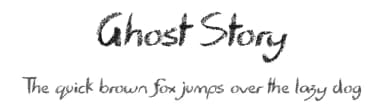 Ghost Story by JSH creates — Script Handwritten Font — thumbnail 1