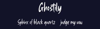 Ghostily by Creatype Studio — Script Handwritten Font — thumbnail 2