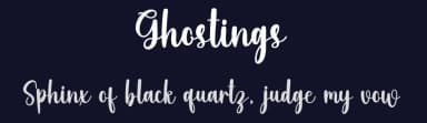 Ghostings by Inermedia Studio — Script Handwritten Font — thumbnail 2