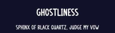 Ghostliness by Andi Moz — Script Handwritten Font — thumbnail 2