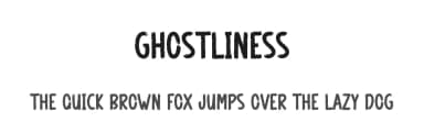 Ghostliness by Andi Moz — Script Handwritten Font — thumbnail 1