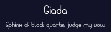 Giada by Pete Willard — Sans Serif Font — thumbnail 2