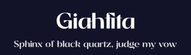 Giahfita by Storytype Studio — Serif Font — thumbnail 2