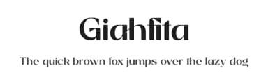 Giahfita by Storytype Studio — Serif Font — thumbnail 1