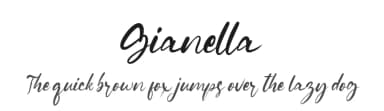 Gianella by FatmaStudio — Script Handwritten Font — thumbnail 1