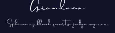 Gianluca by Bearytype — Script Handwritten Font — thumbnail 2