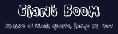 Giant Boom by Letterafa Studio — Script Handwritten Font — thumbnail 2