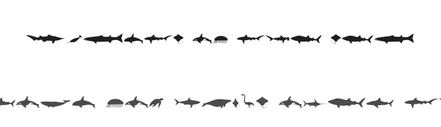 Giants of the Sea by Iconian Fonts — Dingbats Font