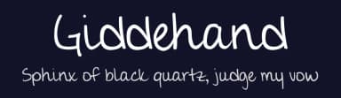 Giddehand by studioGidde — Script Handwritten Font — thumbnail 2