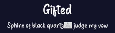 Gifted by productype.com — Script Handwritten Font — thumbnail 2