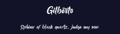 Gilberto by Typeline Studio — Script Handwritten Font — thumbnail 2