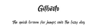 Gilberto by Typeline Studio — Script Handwritten Font — thumbnail 1