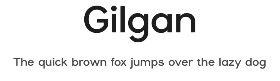 Gilgan by BrandSemut — Sans Serif Font