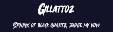 Gillattoz by Weape Studio — Script Handwritten Font — thumbnail 2