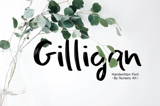 Gilligan Font by Studio_Art —  Font