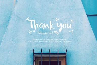 Gilligan Font by Studio_Art —  Font — thumbnail 5