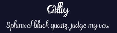 Gilliy by Minetype Studio — Script Handwritten Font — thumbnail 2