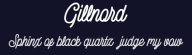 Gillnord by Angin Studio — Script Handwritten Font — thumbnail 2