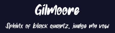 Gilmoore by Kong Font — Script Handwritten Font — thumbnail 2