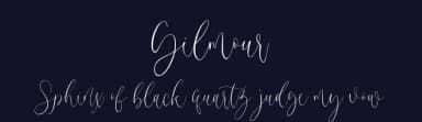Gilmour by Sronstudio — Script Handwritten Font — thumbnail 2
