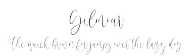Gilmour by Sronstudio — Script Handwritten Font — thumbnail 1