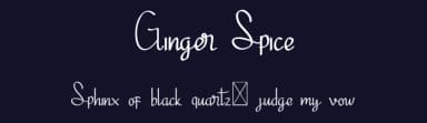 Ginger Spice by Edric Studio — Script Handwritten Font — thumbnail 2