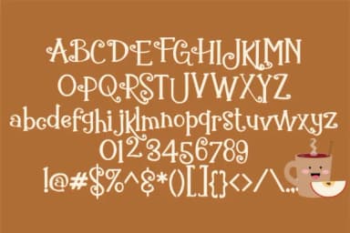 Gingerbread Cake Font by Illustration Ink — Script Handwritten Font — thumbnail 2