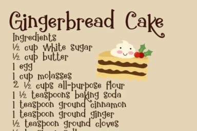 Gingerbread Cake Font by Illustration Ink — Script Handwritten Font — thumbnail 5