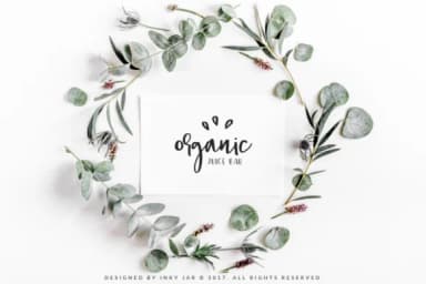 Gingerbread Duo Font by inkyjar — Script Handwritten Font — thumbnail 4