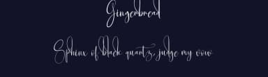 Gingerbread by Scratchones — Script Handwritten Font — thumbnail 2