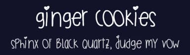 Ginger Cookies by Des Gomez — Script Handwritten Font — thumbnail 2