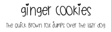 Ginger Cookies by Des Gomez — Script Handwritten Font — thumbnail 1