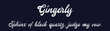 Gingerly by Letterhend Studio — Script Handwritten Font — thumbnail 2