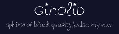 Ginolib by Andshalis — Script Handwritten Font — thumbnail 2