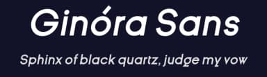Ginóra Sans by typeog — Sans Serif Font — thumbnail 2