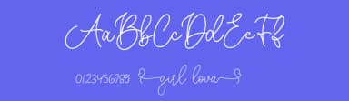 Girl Lova by Ibrahima Studio — Script Handwritten Font — thumbnail 3